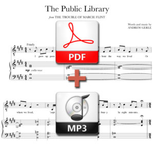 The Public Library - PDF + MP3 - music and lyrics by Andrew Gerle