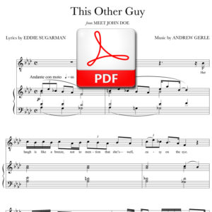 This Other Guy - PDF - music by Andrew Gerle, lyrics by Eddie Sugarman