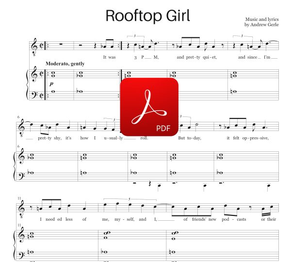 "Rooftop Girl" - PDF